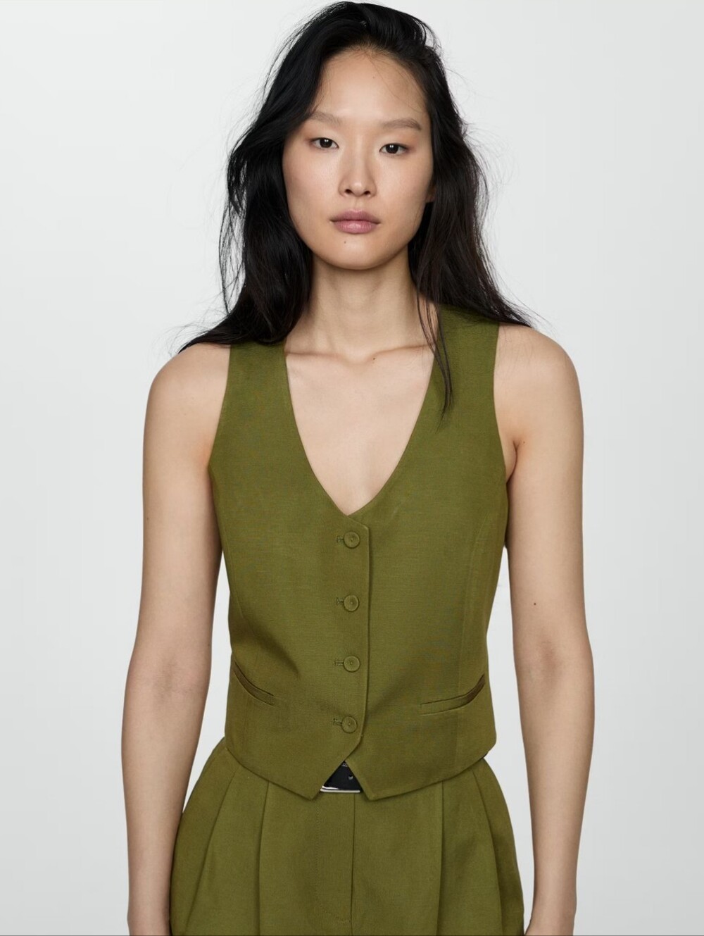 Mango Suit Vest Medium